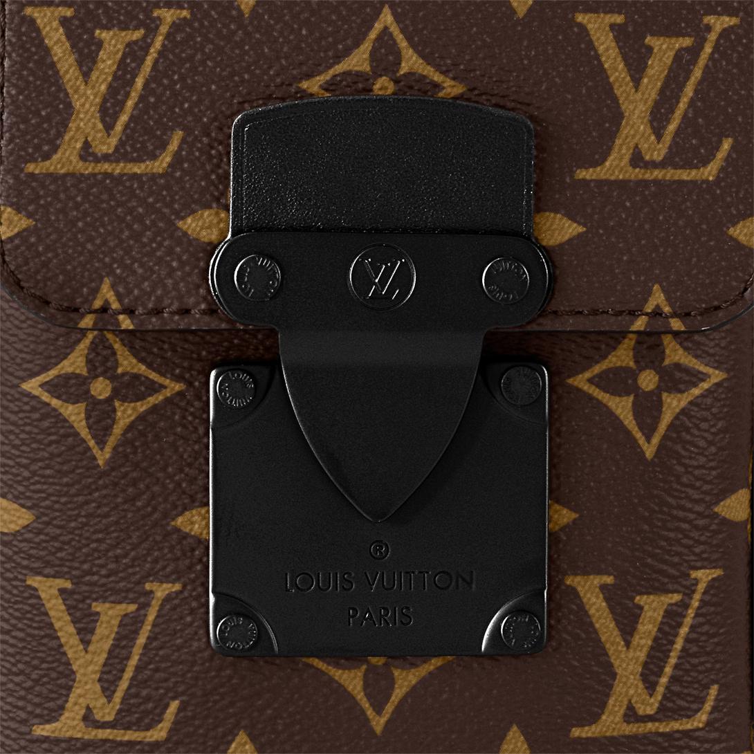 Túi Louis Vuitton S-Lock Pocket Organizer Nam Nâu